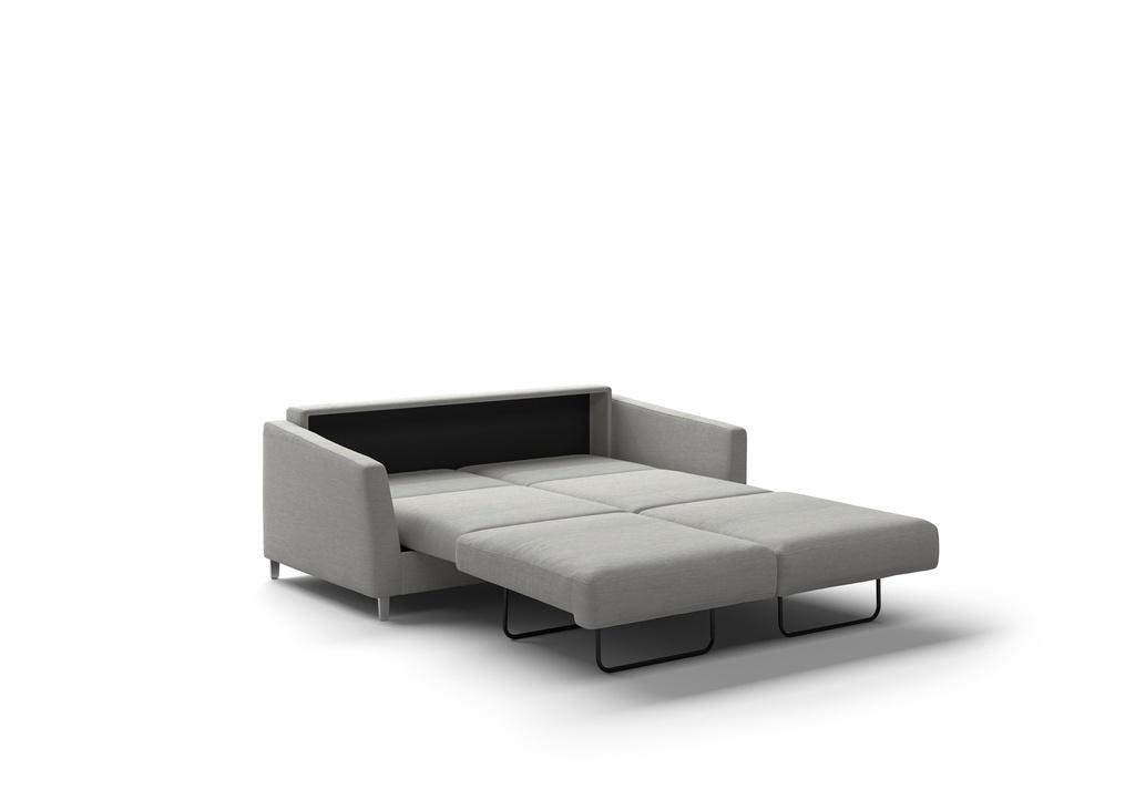 Monika Queen Size Loveseat Sleeper - Oliver 173 - 234/9 Chrome