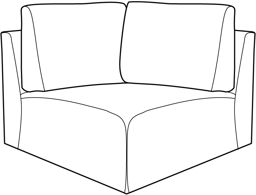 Nexus Armless Corner