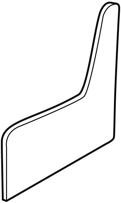 Kyoto 1" Panel Arm - RHF