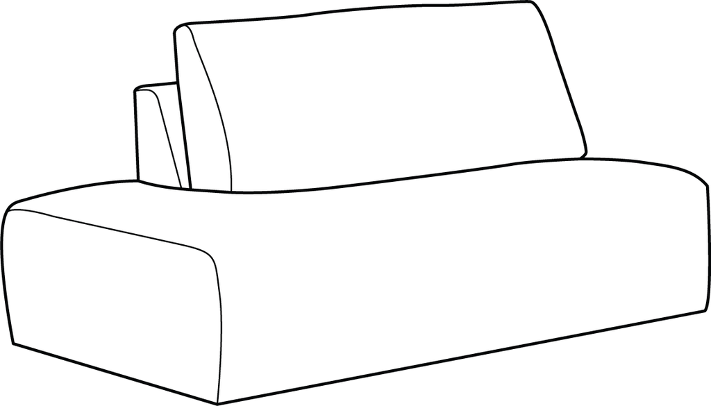 Kyoto Side Chaise LHF