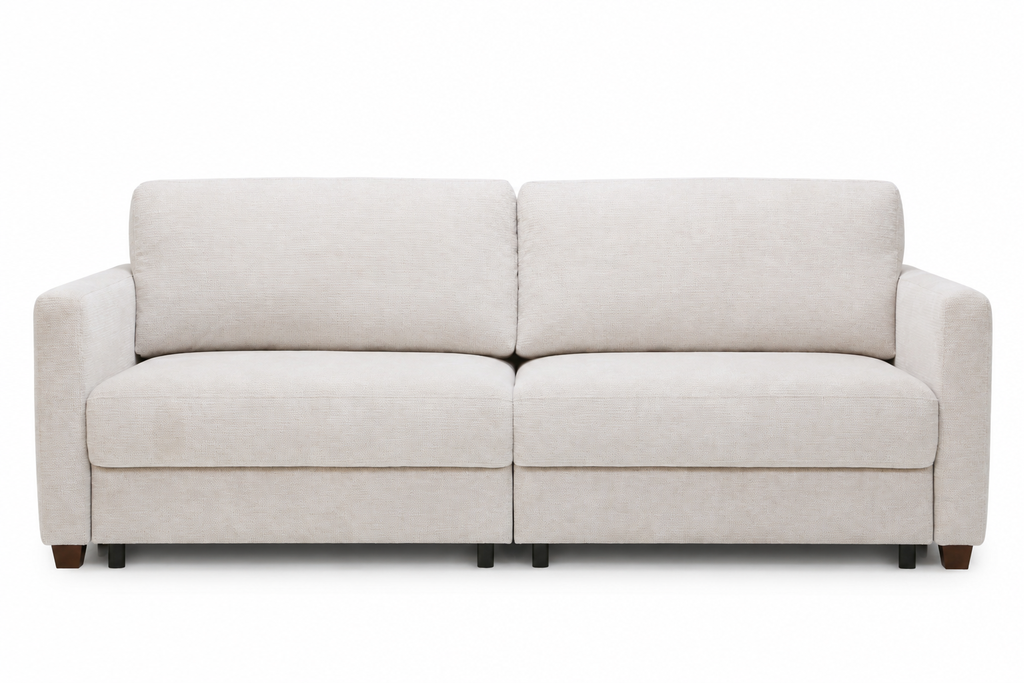 Usko Twin+Twin Sleeper Sofa - Zaro 03, 104/6 Walnut